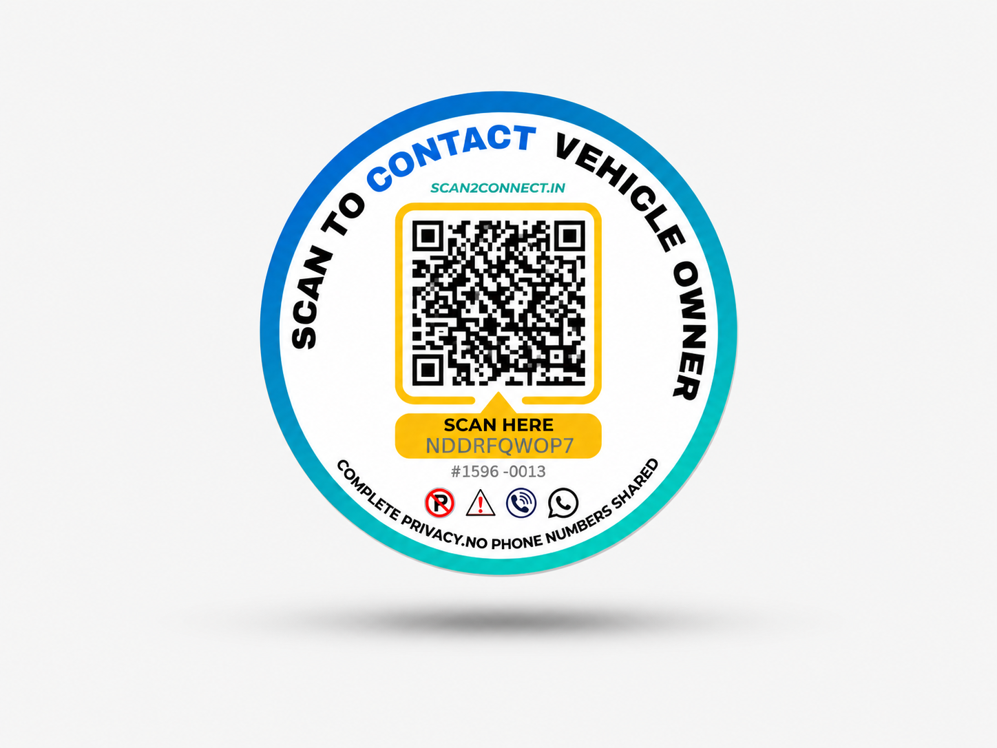 Smart QR Bike Tag